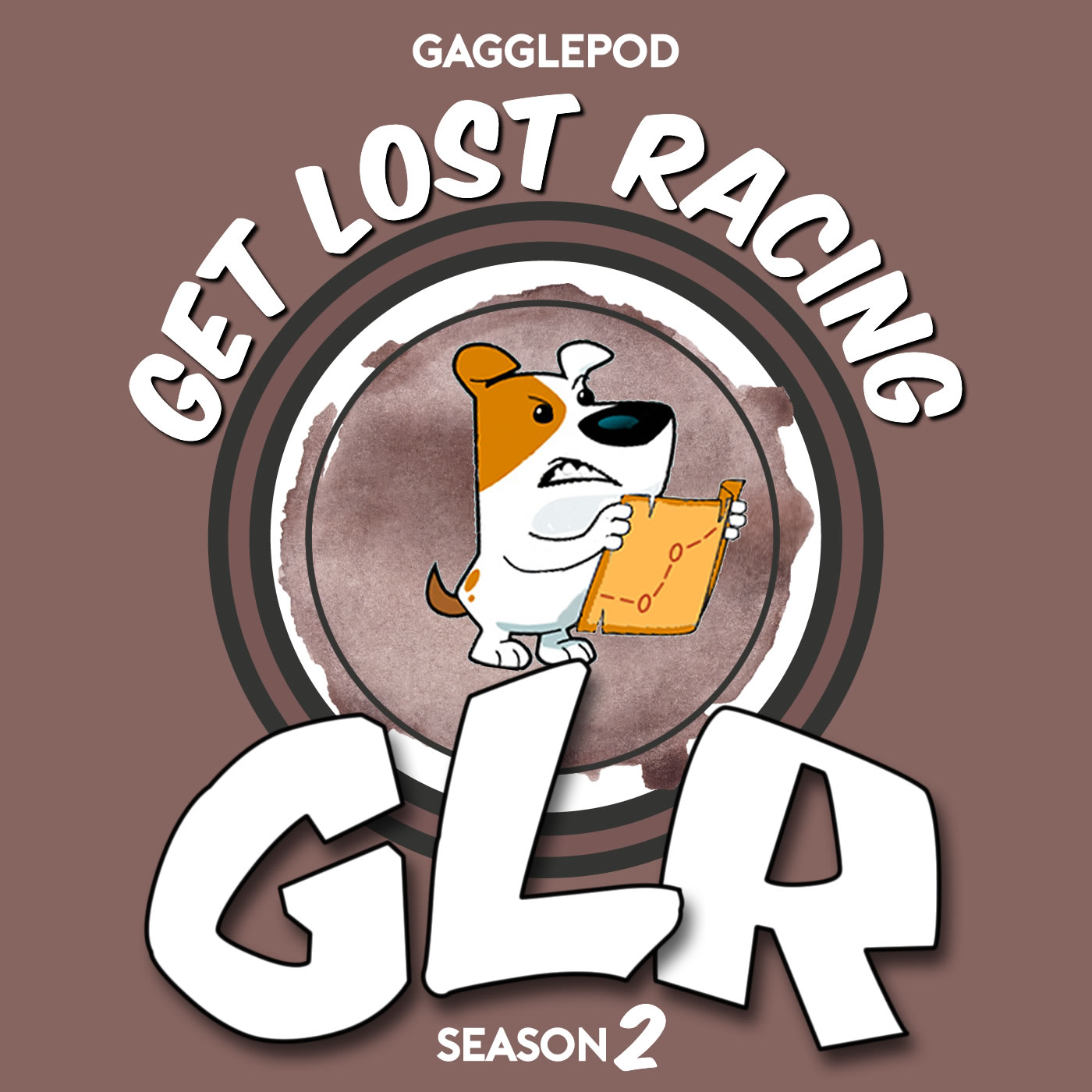 Get Lost Racing show art