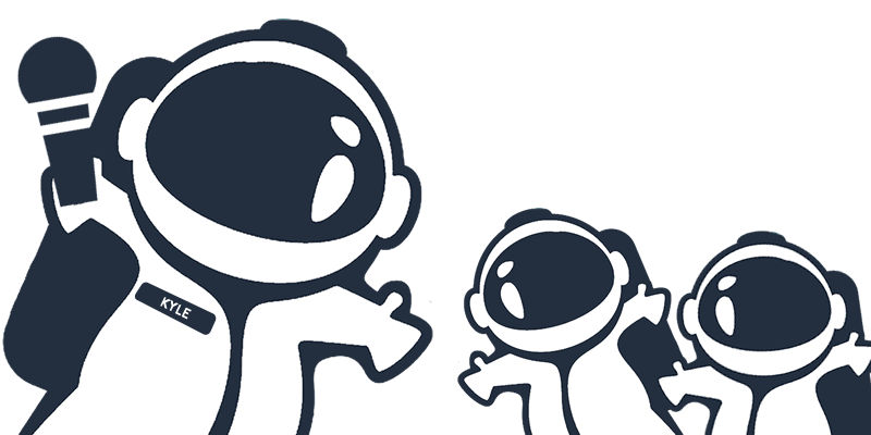 Bob the Astronaut has an audience